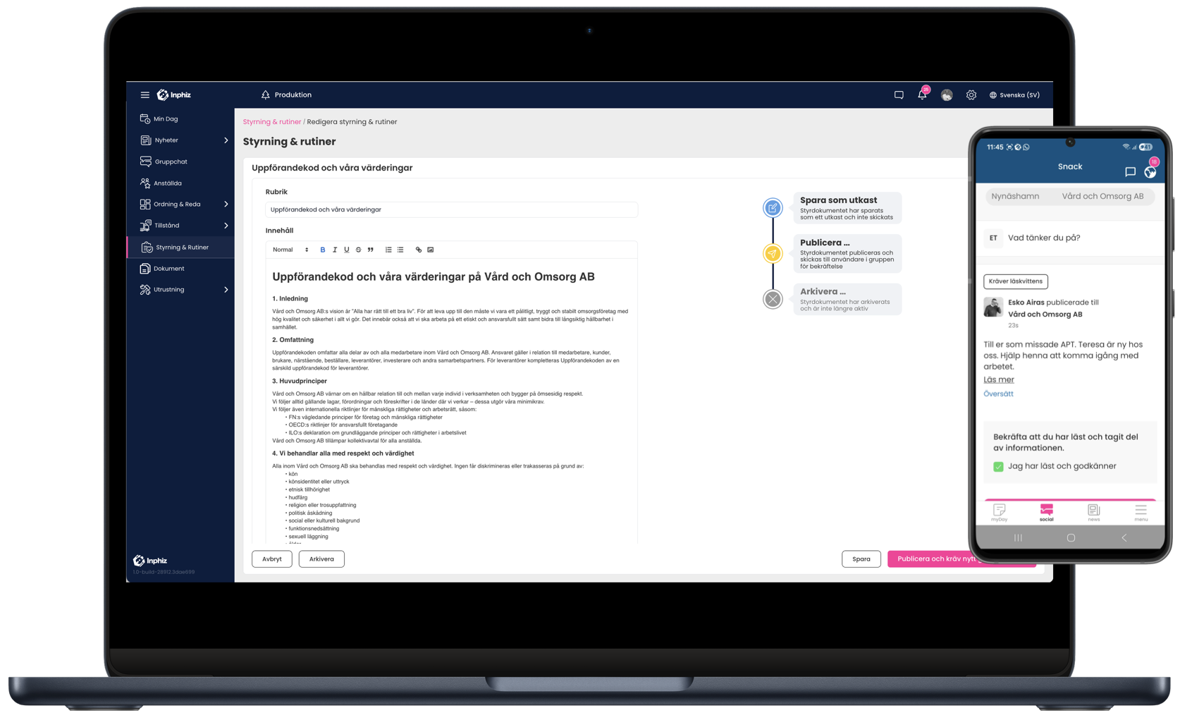 Mockup arbetsfloden healthcare 2